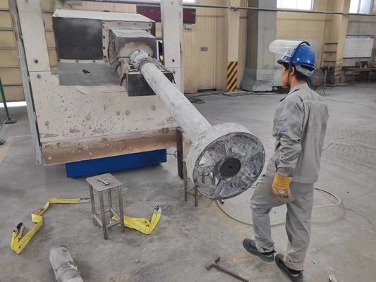 Unità di degassaggio rotativo in acciaio inossidabile efficiente per la fusione dell'alluminio