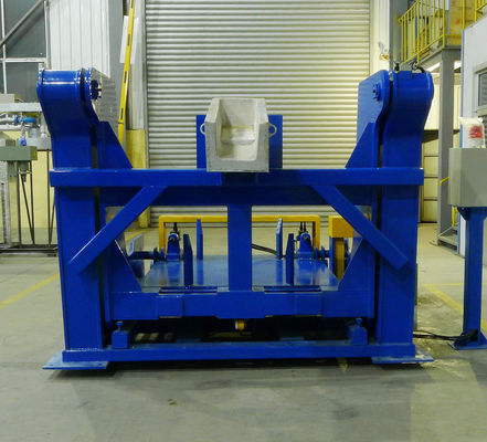 Forno di mantenimento alluminio alimentato elettricamente con velocità di fusione di 350-400 Kg/h e tecnologia a induzione