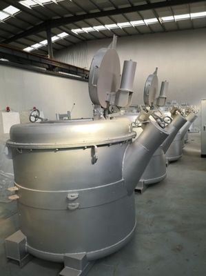 Maniglia di acciaio con conchiglie di trasferimento in alluminio fuso per trasferimenti precisi e sicuri