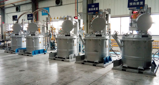 Capacità 1000 kg Codici di trasferimento in alluminio fuso per l'innalzamento della bassa temperatura superficiale
