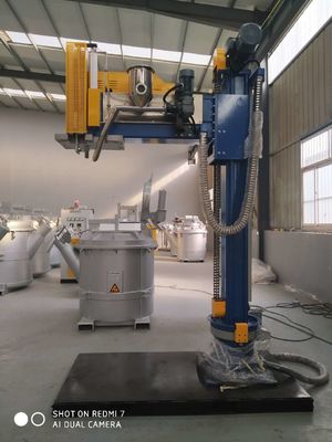 I 0,1 argon di degassamento di alluminio dell'azoto dell'attrezzatura del carbonato di sodio del MPA 600 giri/min.