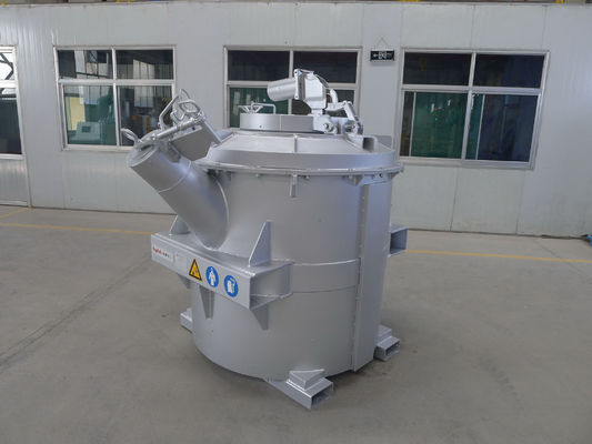 Forno di fusione e mantenimento dell'alluminio fuso con grande strato di isolamento termico