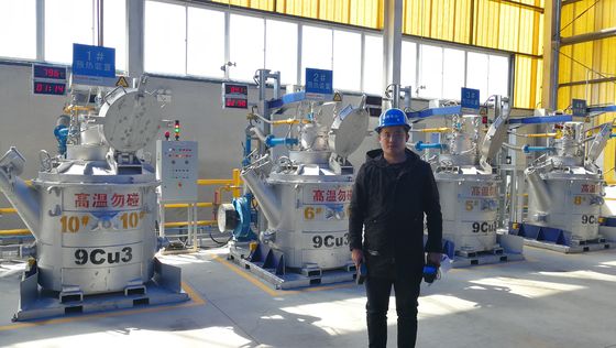 Precaldatore a cucchiaia regolabile e industriale per cucchiaie di trasferimento Tasso di riscaldamento 0-20 °C/min Frequenza regolabile 50 Hz