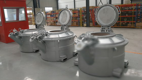 Siviere di alluminio fuse interurbane di trasferimento non che bagnano tempo di impiego lungo di Refactory