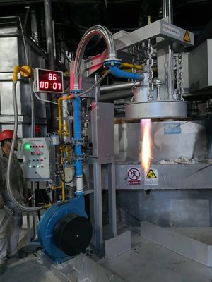 30 M3/h Pre riscaldatore a cucchiaia ad alto flusso di gas per cucchiaie di trasferimento