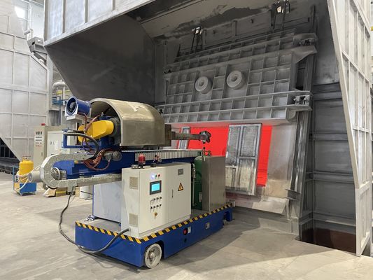 Dispositivo di fusione rotatorio dell'iniettore HDR-2 per il processo di alluminio fuso di degassamento della fornace
