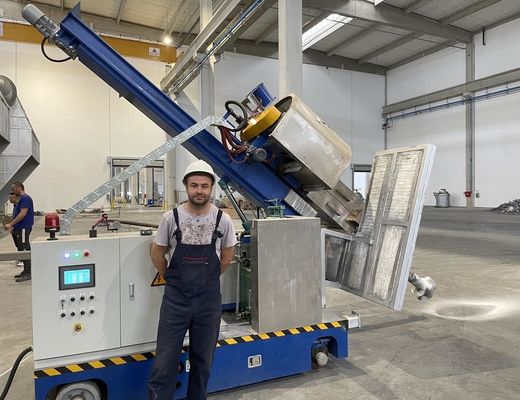 Dispositivo di fusione rotatorio dell'iniettore HDR-2 per il processo di alluminio fuso di degassamento della fornace