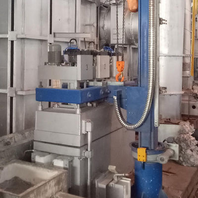 Nella linea unità di degassamento rotatoria per l'eliminazione dell'idrogeno dall'alluminio fuso