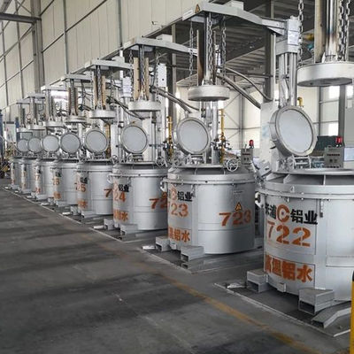 Shell Induction Melting Furnace di alluminio 1 Ton With Electric Induction Heating