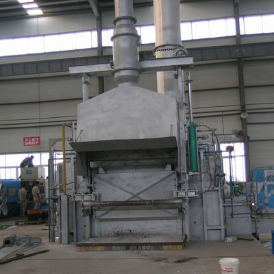 Shell Induction Melting Furnace di alluminio 1 Ton With Electric Induction Heating