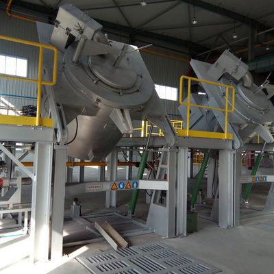 Shell Induction Melting Furnace di alluminio 1 Ton With Electric Induction Heating