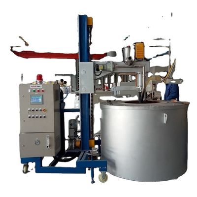 Shell Induction Melting Furnace di alluminio 1 Ton With Electric Induction Heating