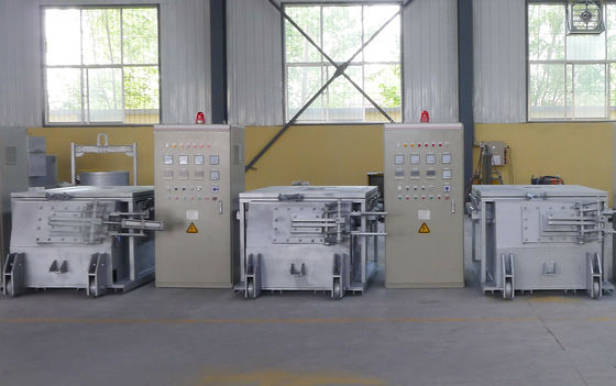 1 Ton Aluminum Scrap Melting Furnace colata del metallo della pressofusione