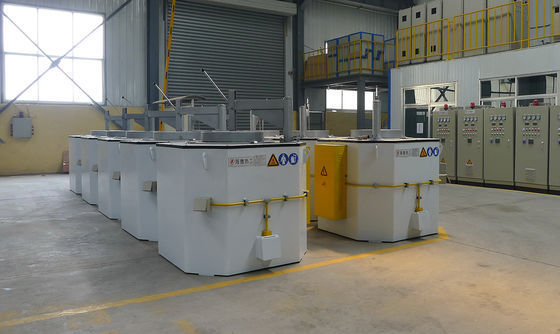 1 Ton Aluminum Scrap Melting Furnace colata del metallo della pressofusione
