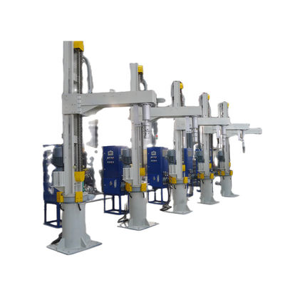 Attrezzatura di raffinamento della fusione di alluminio di Crystal Display Intelligent Vacuum Degassing del cilindro dell'argon del gas liquido dell'apparecchiatura