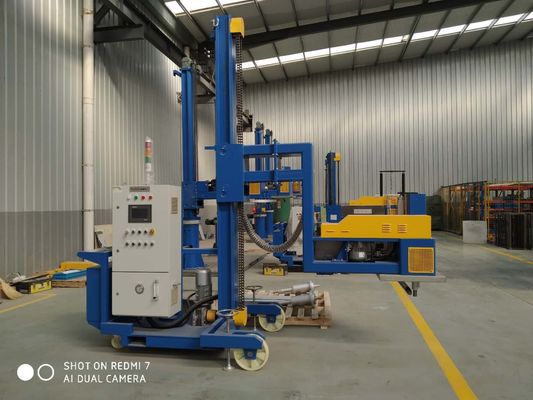 Attrezzatura di raffinamento della fusione di alluminio di Crystal Display Intelligent Vacuum Degassing del cilindro dell'argon del gas liquido dell'apparecchiatura
