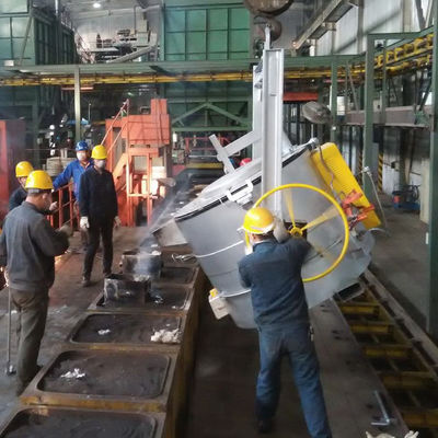 Fornace di alluminio di fusione 200 della fonderia di sperlano - capacità 1000kg