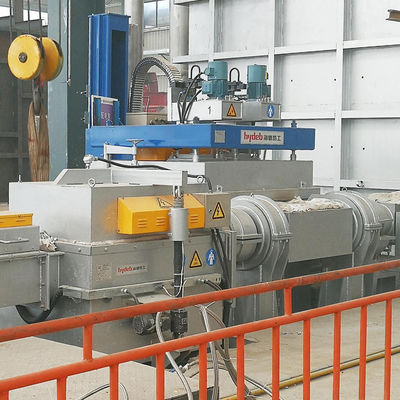 Nella linea purificazione di alluminio di degassamento rotatoria dell'attrezzatura a forma di scatola