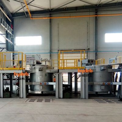 15T il forno di fusione rettangolare +10% 2 ha valutato l'importo di versamento liquido di alluminio