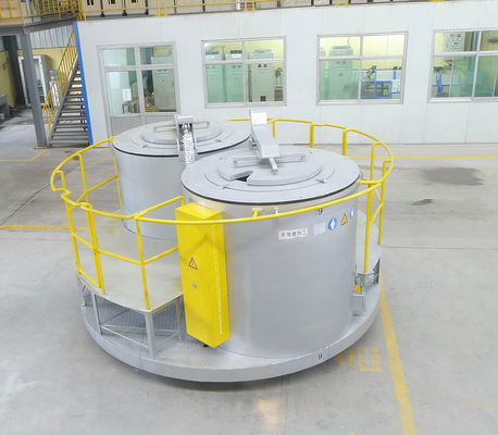 15T il forno di fusione rettangolare +10% 2 ha valutato l'importo di versamento liquido di alluminio