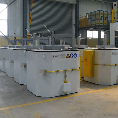 15T il forno di fusione rettangolare +10% 2 ha valutato l'importo di versamento liquido di alluminio