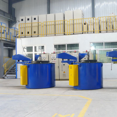 15T il forno di fusione rettangolare +10% 2 ha valutato l'importo di versamento liquido di alluminio