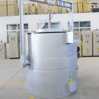 l'aria di alluminio elettrica del forno di fusione di 100kg 250kg 500kg 1T IGBT si è raffreddata
