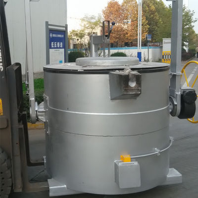 Il LCD del LED visualizza la soluzione di fusione efficiente di alluminio del forno a crogiolo