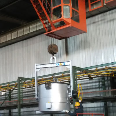 Il LCD del LED visualizza la soluzione di fusione efficiente di alluminio del forno a crogiolo