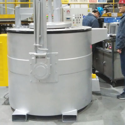Forno a crogiolo Temperatura di calore Forno a crogiolo in alluminio con potenza 220V e modalità di controllo manuale/automatico