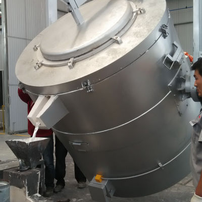 Accuratezza di alluminio di temperatura del forno a crogiolo del disiliciuro del molibdeno ±1℃