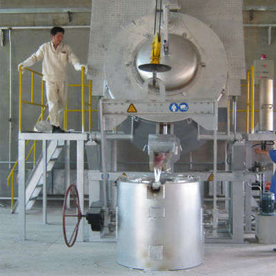 Fornace della tenuta della fusione di alluminio con l'elemento riscaldante del disiliciuro del molibdeno