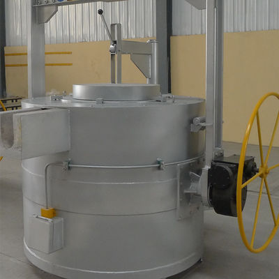 Fornace fusa di alluminio di alta precisione con l'alimentazione elettrica di AC220V/380V