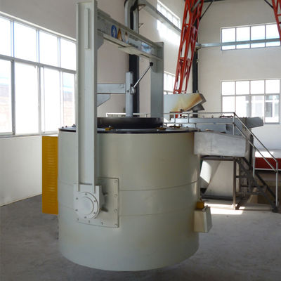Forno di fusione in alluminio ad alta precisione con precisione di controllo della temperatura ± 1C e sistema di controllo PLC