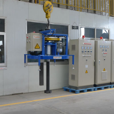 Degasatore rotativo di tipo servocomandato ad alta efficienza per alluminio fuso