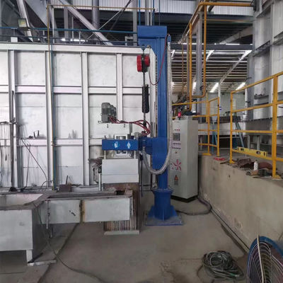 Degasatore rotativo in linea con tipo di riciclaggio di ritorno per alluminio fuso