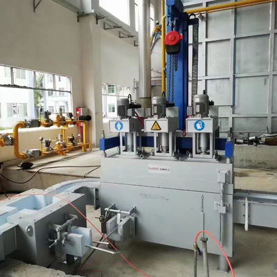 Degasatore rotativo in linea con tipo di riciclaggio di ritorno per alluminio fuso