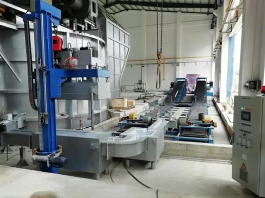 25 t/h Volume massimo di lavorazione liquida Macchina di degassamento dell'alluminio con 3 fasi e 0 ¢99 min di tempo di raffinazione
