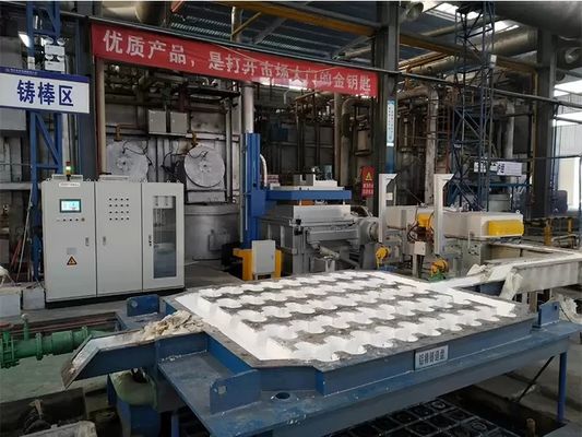 25 t/h Volume massimo di lavorazione liquida Macchina di degassamento dell'alluminio con 3 fasi e 0 ¢99 min di tempo di raffinazione