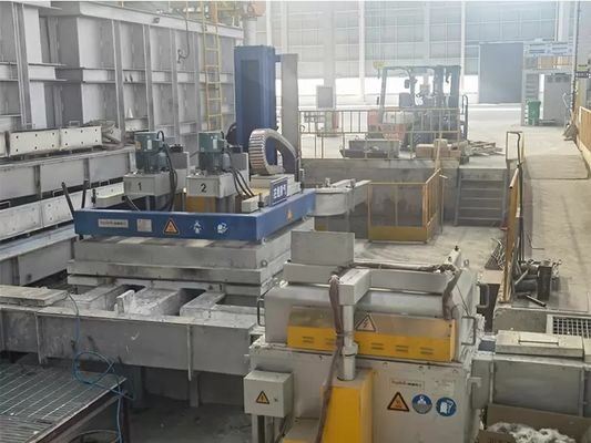 25 t/h Volume massimo di lavorazione liquida Macchina di degassamento dell'alluminio con 3 fasi e 0 ¢99 min di tempo di raffinazione