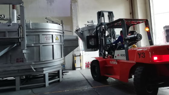 Capacità personalizzabile Kg 500 ‰ 3000 Pelle di trasferimento in alluminio fuso per la produzione di alluminio