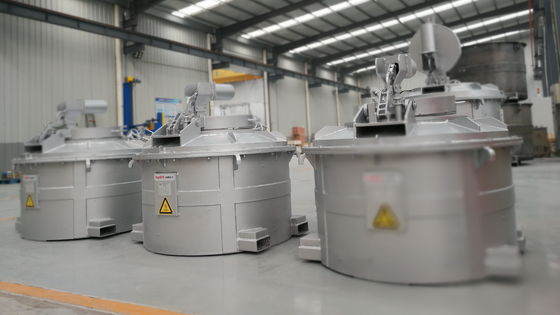 Cisterne di trasferimento in alluminio fuso con caduta naturale di temperatura ≤12 C/h e aumento della temperatura superficiale ≤50