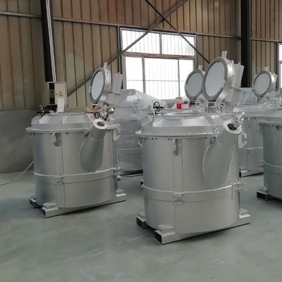 500 - 3000 kg Lata di trasferimento in alluminio fuso per la fusione a stiro di alluminio