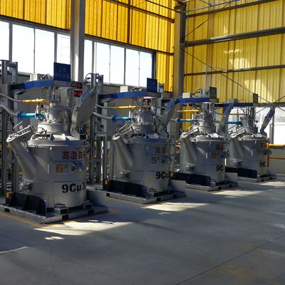 Tipo di crogiolo Lodi di trasferimento in alluminio fuso per la fabbrica di fusione a pressatura
