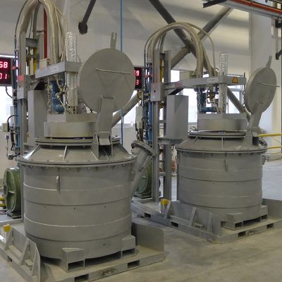 Tipo di crogiolo Lodi di trasferimento in alluminio fuso per la fabbrica di fusione a pressatura