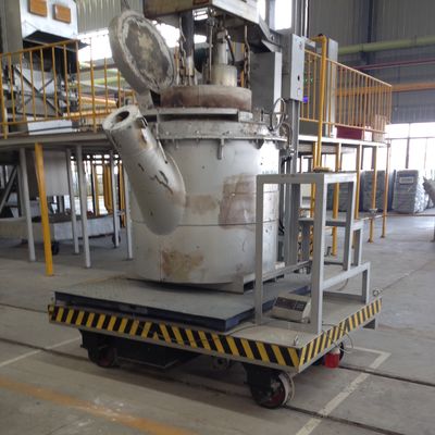 Tipo di carrello elevatore in alluminio liquido continuo resistente al calore
