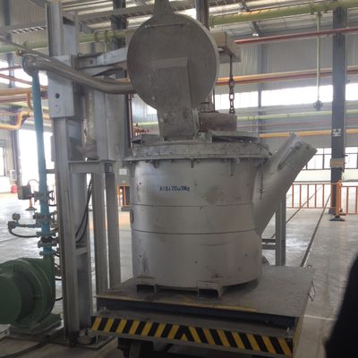 Tipo di carrello elevatore in alluminio liquido continuo resistente al calore