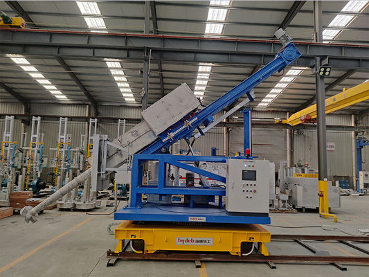 Iniettore a flusso rotante con controllo della pressione di iniezione tramite servomotore, velocità 0-300 mm/s e pressione 25 MPa per la raffinazione dell'alluminio