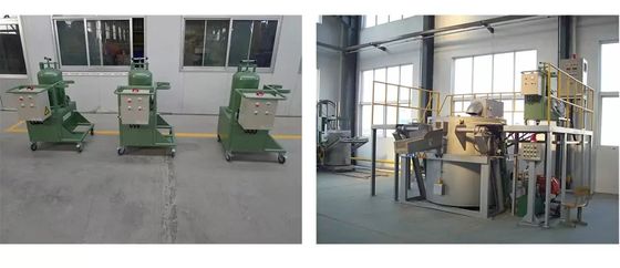 Apparecchiature di raffinazione per iniezione per forno di fusione di alluminio 220V 50Hz