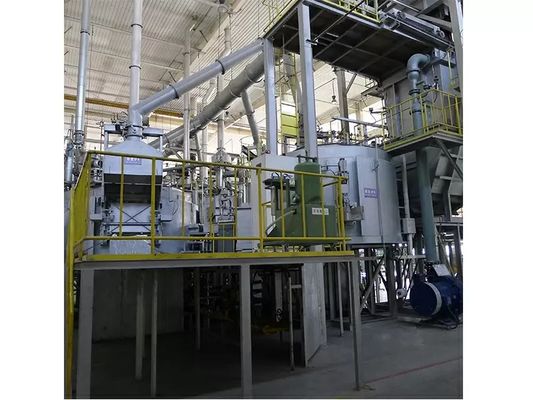 Macchina di iniezione di flusso di azoto o di argon di purezza con temperatura del liquido di alluminio di 680-750 °C e velocità del rotore di grafite di 0 ‰ 400 r/min